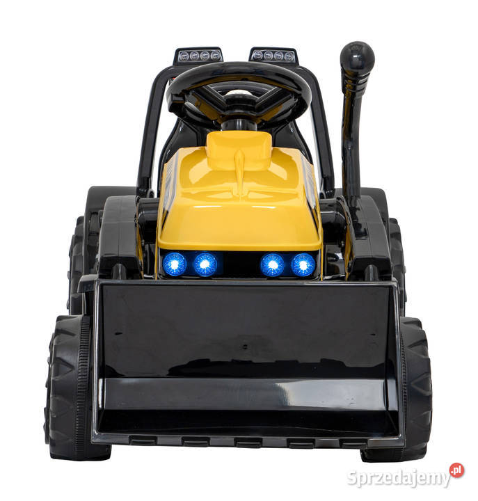 Traktor Spychacz G320 najmłodszych dzieci Żółty Łopuszno