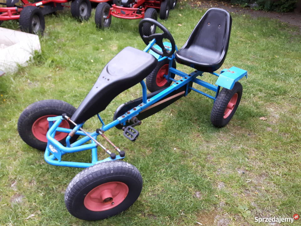 Gokart z przyczepą czterokolowiec ma pedaly Września