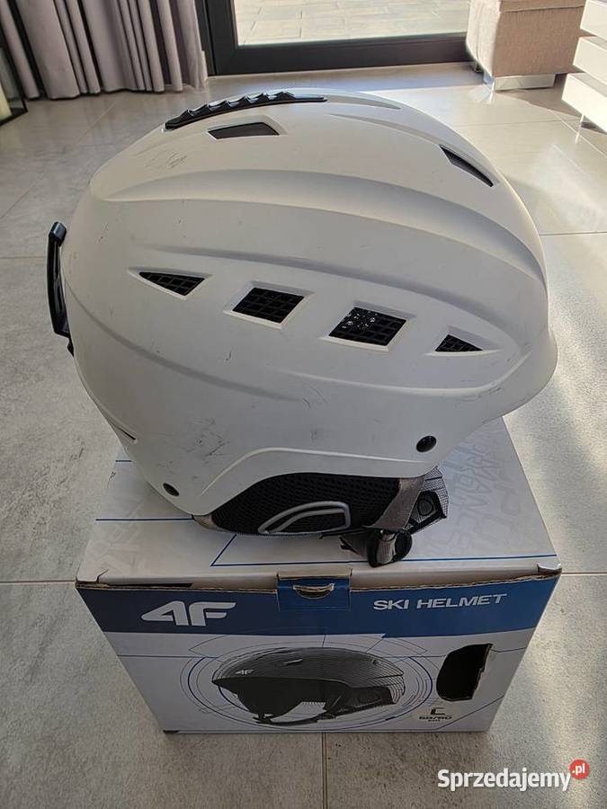 Kask narciarski 4F Biały rozmiar L 5960 Suchań