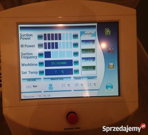 Sprzedam Kriolipolizę KRIOLIPOLIZA 4 głowice dolnośląskie sprzedam