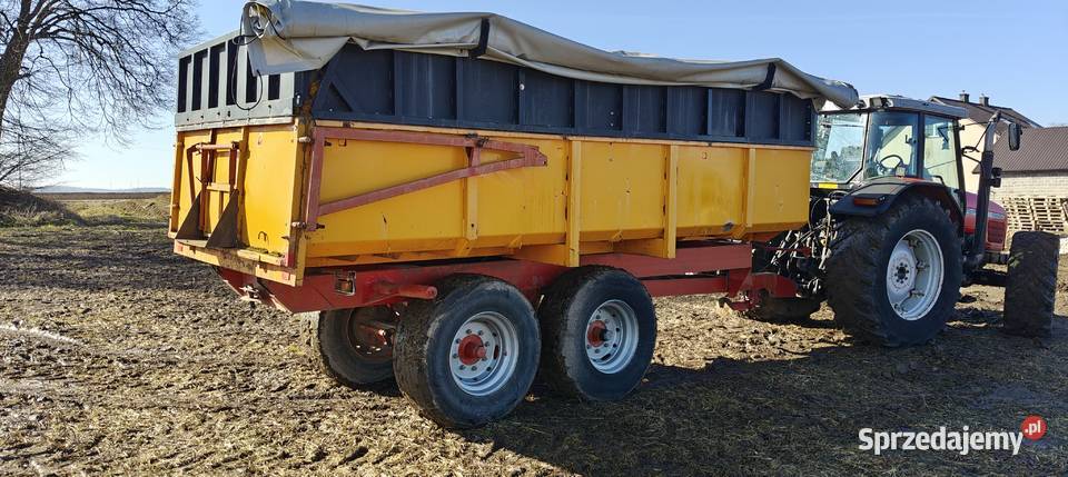 Przyczepa tandem wywrotka 14t skorupowa Kijany
