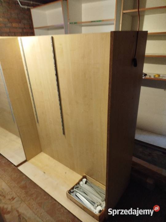 Regał sklepowego dwustronny o głębokości 2x24 Kraków