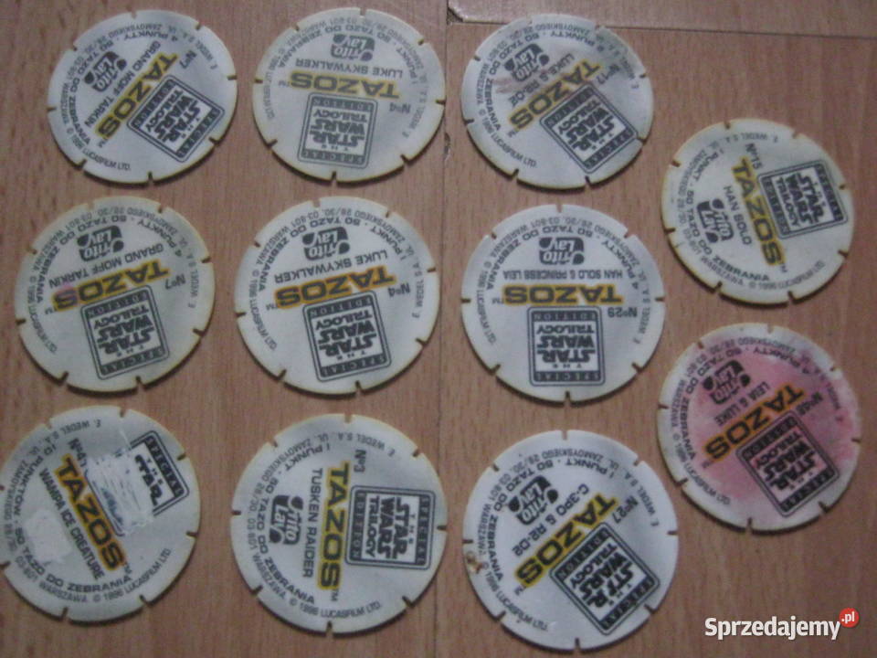 Tazosy Star Wars zachodniopomorskie Szczecin sprzedam