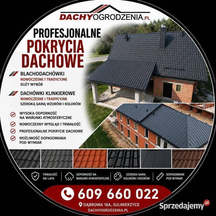 Blachodachówki tradycyjne nowoczesne DUŻY WYBÓR Działoszyn