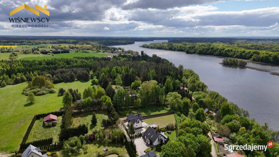 Dom 103 m w Wilamowie z widokiem na jezioro utwardzona Wilamowo