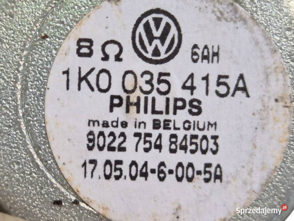 PHILIPS GŁOŚNIK DRZWI PRAWYLEWY VW GOLF V 5 Działoszyce