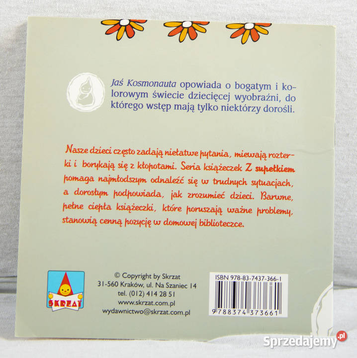 Książeczka Jaś kosmonauta pomorskie Gdańsk