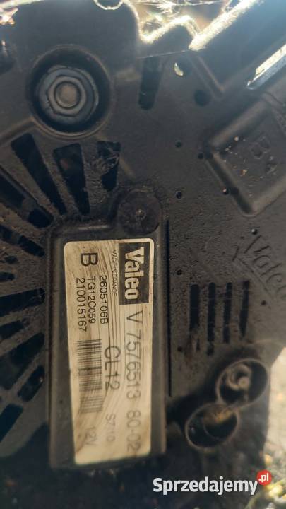 Alternator 7576513 Peugeot 5008 3008 16 THP wielkopolskie Książ Wielkopolski