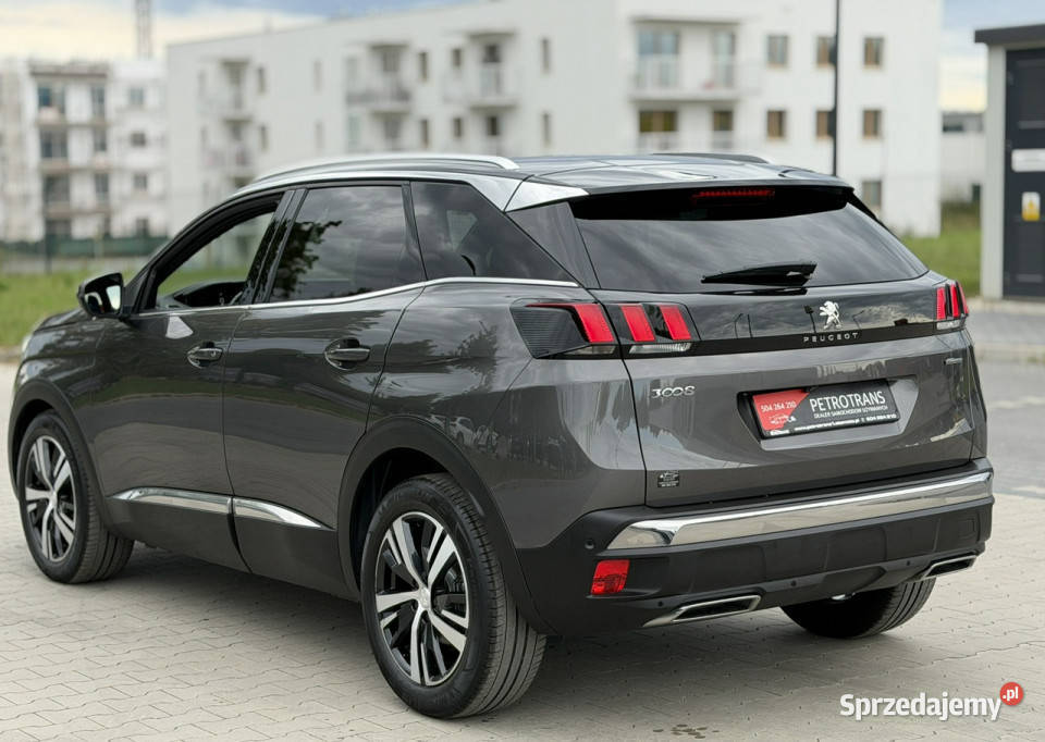 Peugeot 3008 16 165 GTLINE Automat Panorama czujnik parkowania Mrągowo
