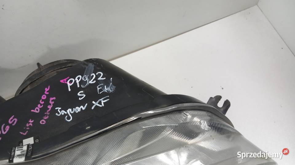 JAGUAR XF X250 LAMPA PRZÓD PRAWA EU SOCZEWKA osobowe Zbierkowo sprzedam