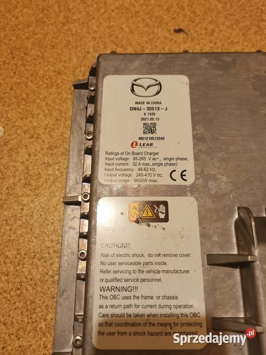 Mazda mx30 elektryk ładowarka inwertorowa Pielgrzymka sprzedam