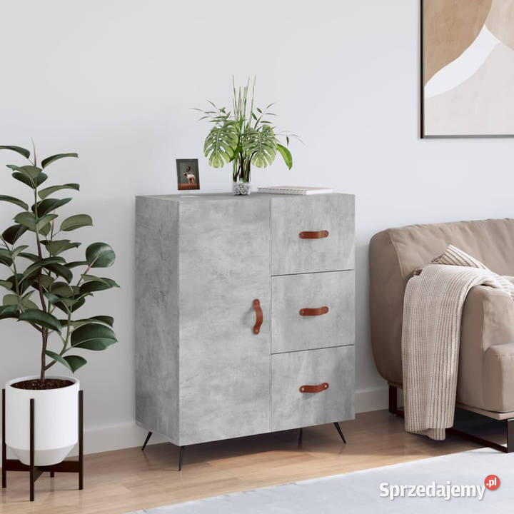 Szafka szarość betonu 695x34x90 materiał Warszawa sprzedam