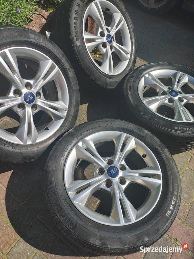 Komplet kół Ford 2055516 R16 Letnie Continental Samochodowe Piotrków Kujawski sprzedam