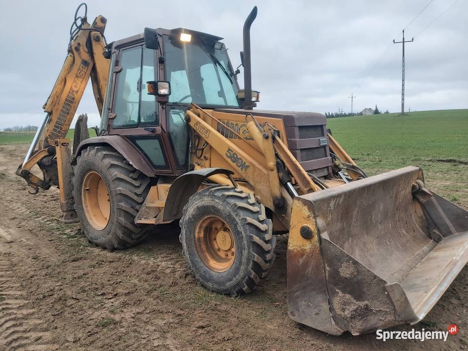 Koparko Ładowarka Case 580k prod 1991 kujawsko-pomorskie Jabłonowo Pomorskie