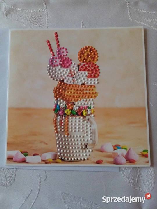 Kartki okolicznościowe haft diamentowy