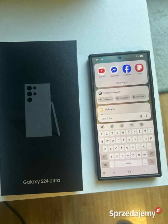 SAMSUNG GALAXY S24 ULTRA SUPER STAN KUPIONY małopolskie Nowy Sącz