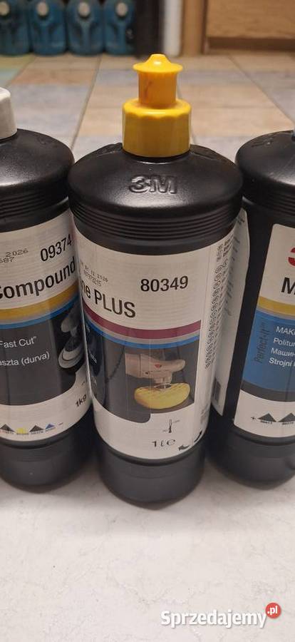 Zestaw 4 past polerskich 3MZielony Motoryzacja Kraków