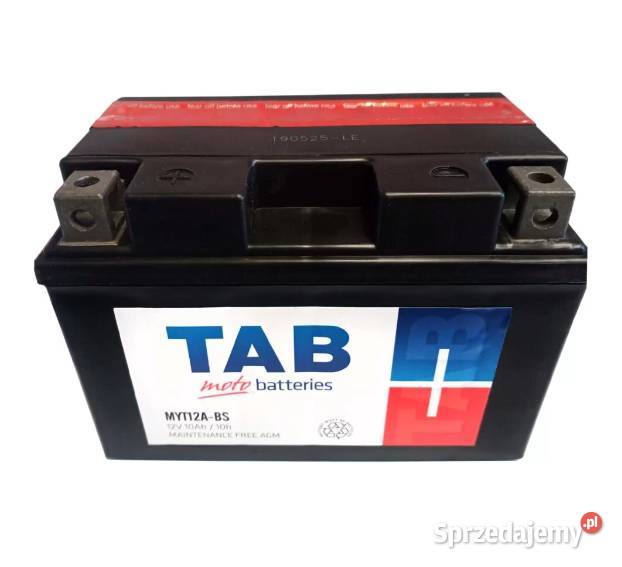 Akumulator motocyklowy TAB MYT12ABS 12V 10Ah świętokrzyskie Ostrowiec Świętokrzyski sprzedam