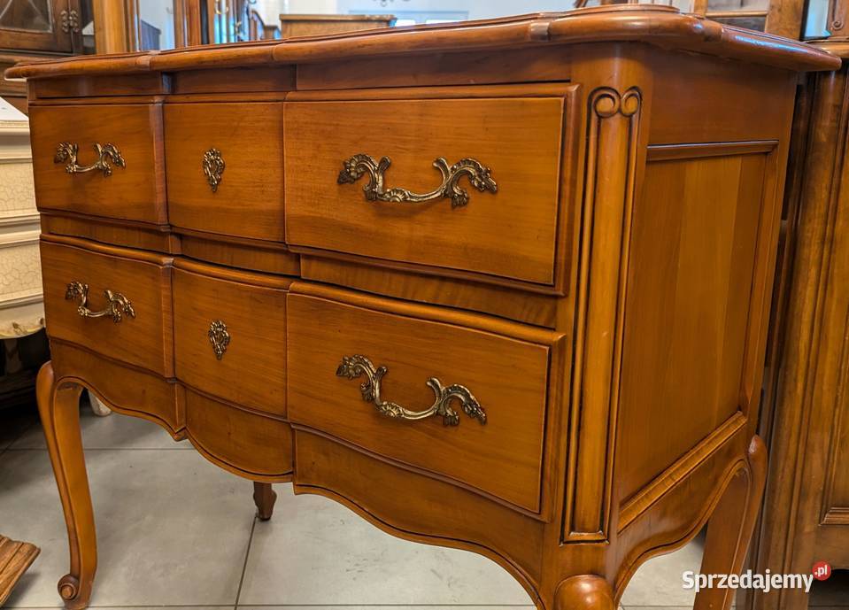 Piękna komoda ludwikowska orzechsklep Dąbrowa Dąbrowa Górnicza