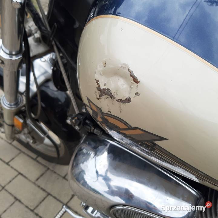 Yamaha XV1100 Virago 1993 sezon się kończy chopper Krapkowice