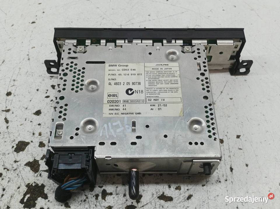 RADIO CD 6919072 Bmw Seria 3 IV 19982006 E46