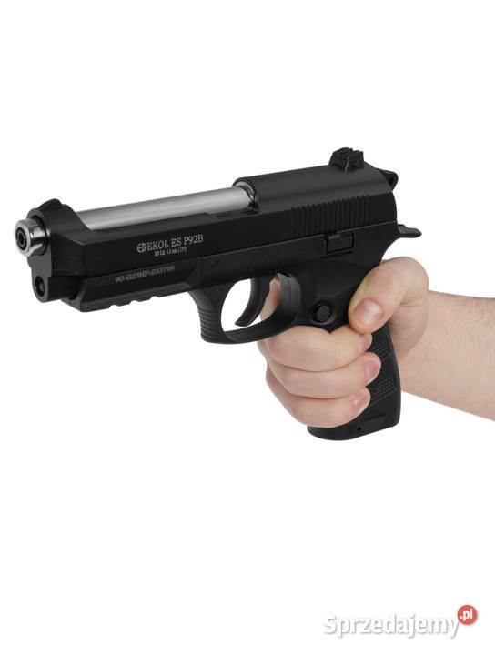 Wiatrówka Ekol Voltran ES P92 GBB 45 mm Black Warszawa