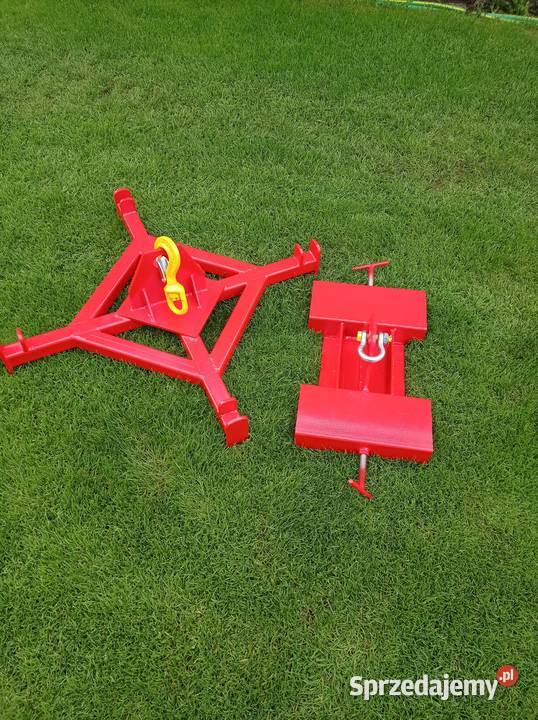 Uchwyt z hakiem trawers hak na widly na wózek Kłobuck