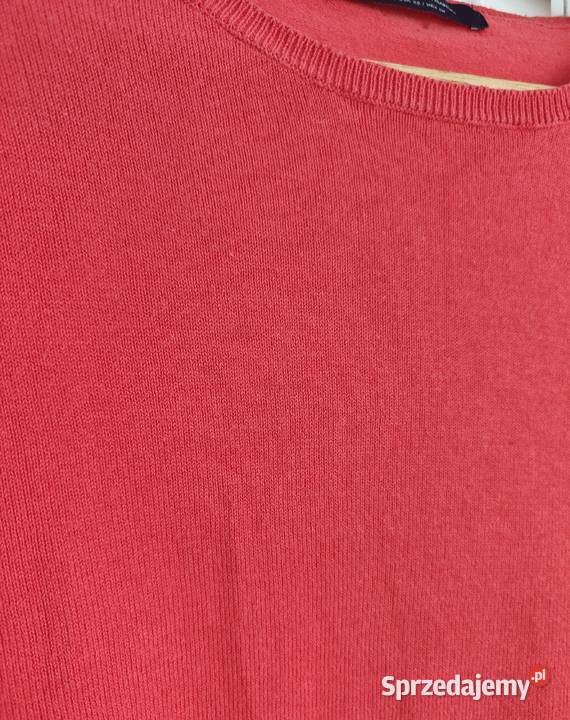 Sweter oversize Mango Violeta koralowy zachodniopomorskie Szczecin