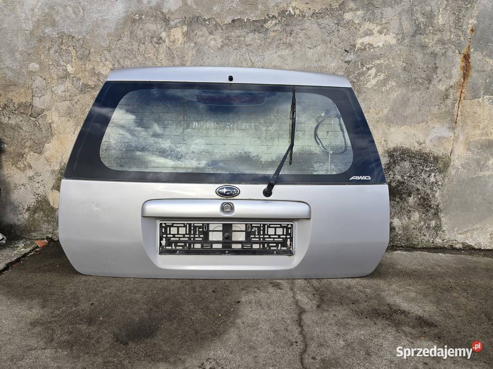 Suzuki Ignis MH Subaru G3X Justy klapa pokrywa Legnica