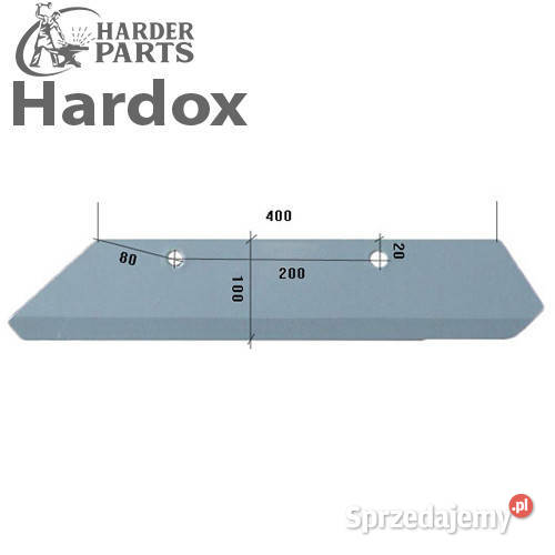 Lemiesz 300hektarów HARDOX 405102L części do Suwałki