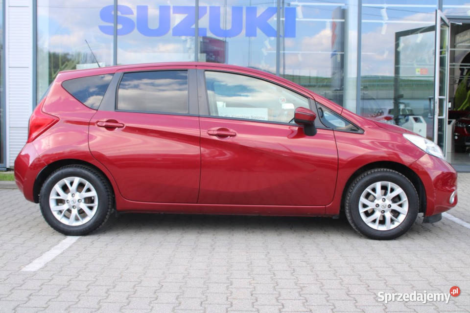 NISSAN Note 2016r Salon Polska Czujniki tył
