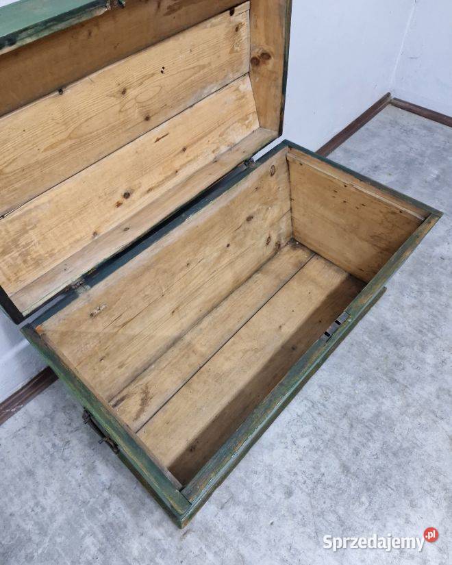 Oryginalny kufer rustykalny AntykiMarki Marki
