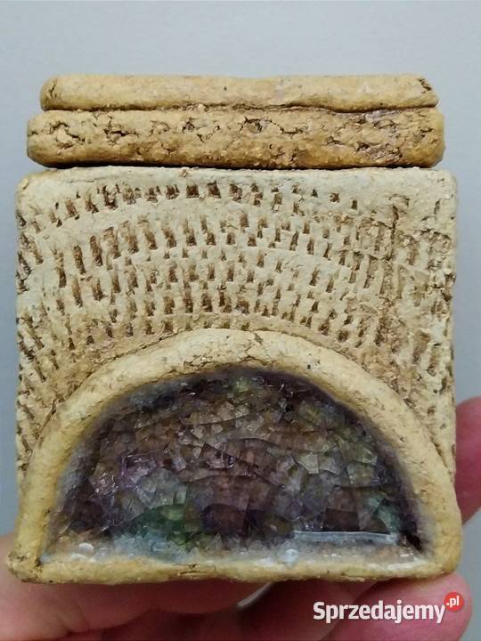 Szkatułka rękodzieło handmade vintage retro małopolskie Kraków