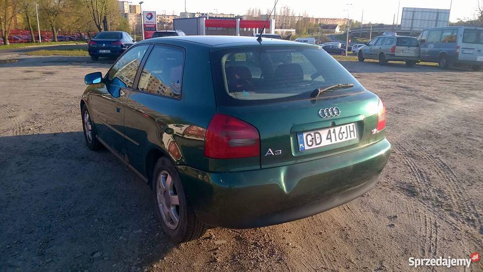 Audi A3 8L 18 1998r OC 112017r Doinwestowane garażowany Gdańsk