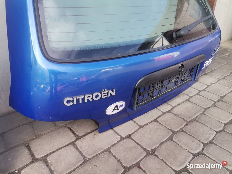CITROEN SAXO TYLNA KLAPA BAGAŻNIKA KMHC Nowy Sącz