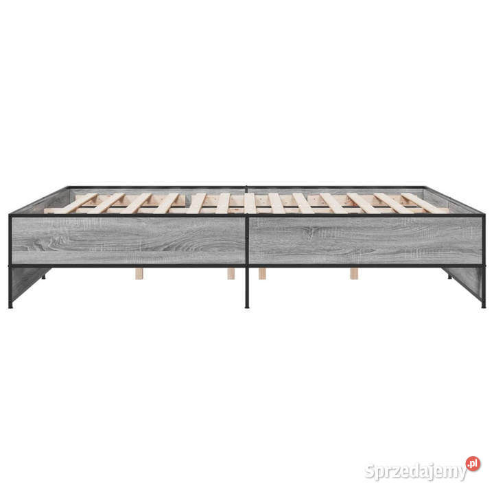 Rama łóżka szary dąb sonoma 200x200 WM3279870 mazowieckie sprzedam