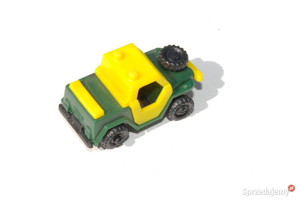 Stara zabawka samochód Jeep serii 2 UE 1983 śląskie