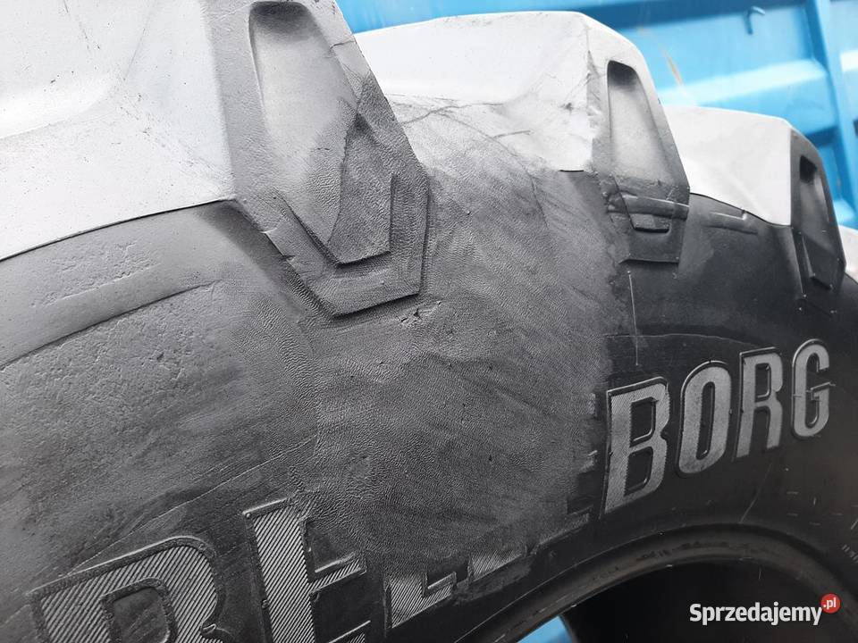 2x Opona używana rolnicza 65065R42 TRELLEBORG Zaścianki