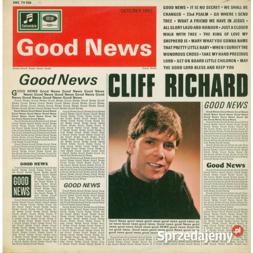 Cliff Richard Good News LP Columbia EMI 1967 śląskie