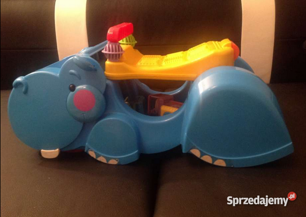 Hipopotam Fischer Chodzik Jeździk Pchacz Szczecin