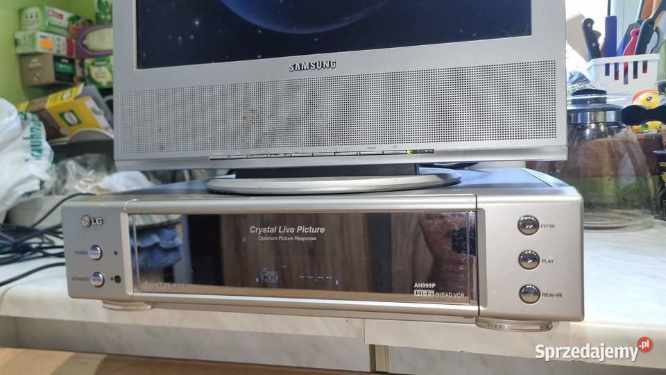 Magnetowid LG VHS VCR AH999P HIFI 6 HEAD Player Magnetowidy łódzkie