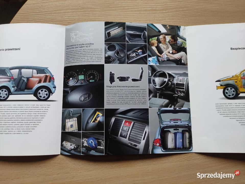 Prospekt broszura reklama Hyundai Getz podkarpackie