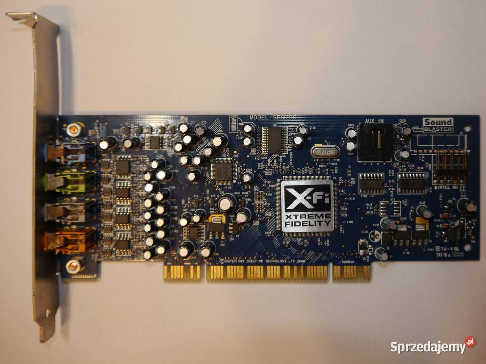 Karta dźwiękowa Creative Sound Blaster XFi Gdańsk sprzedam