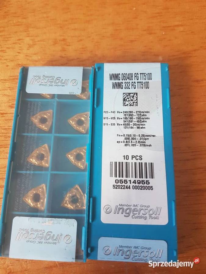 Płytka skrawająca ingersoll WNMG060408 FG TT5100 śląskie Gliwice