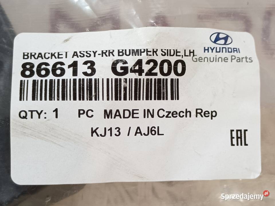 HYUNDAI I30 III KOMBI ŚLIZG MOCOWANIE ZDERZAKA wielkopolskie
