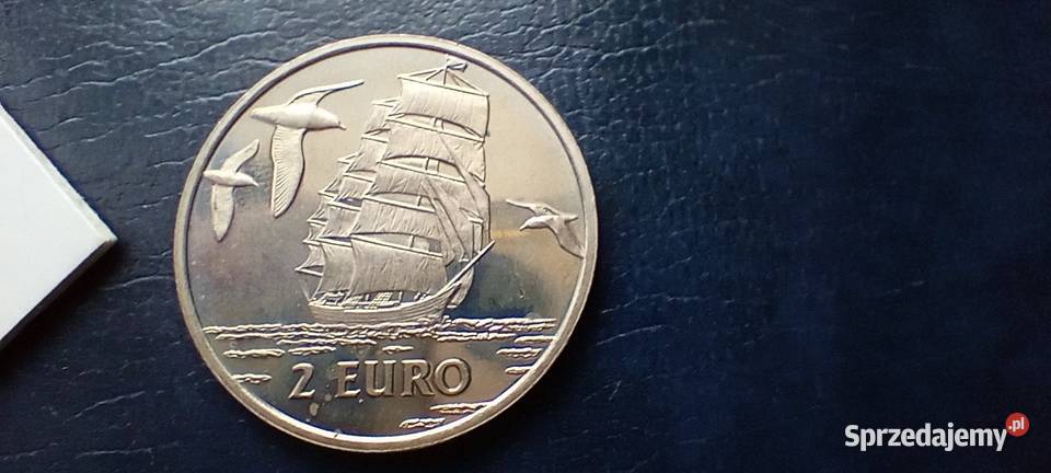 Stare monety 2 euro 1997 3 mewy Holandia Lesko