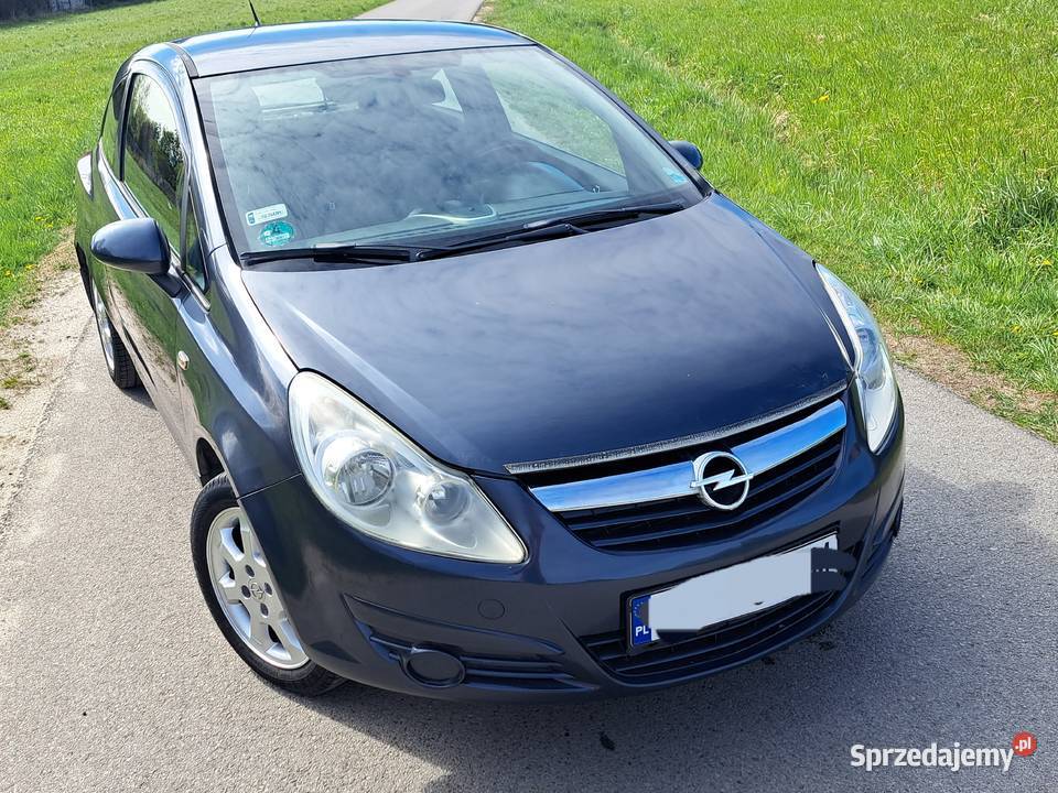 Sprzedam ładnego Opla Corsa C 10 Beznyna 2008r Corsa Samochody osobowe mazowieckie Żyrardów