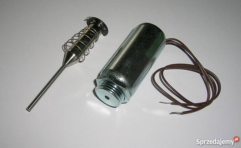 Elektromagnes pchający 24V 10W do 22kgf sprężyna mazowieckie Wyszków sprzedam