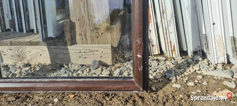 OKNA KacprzaK Witryna 62x125 FIX Używany Orzech Lublin