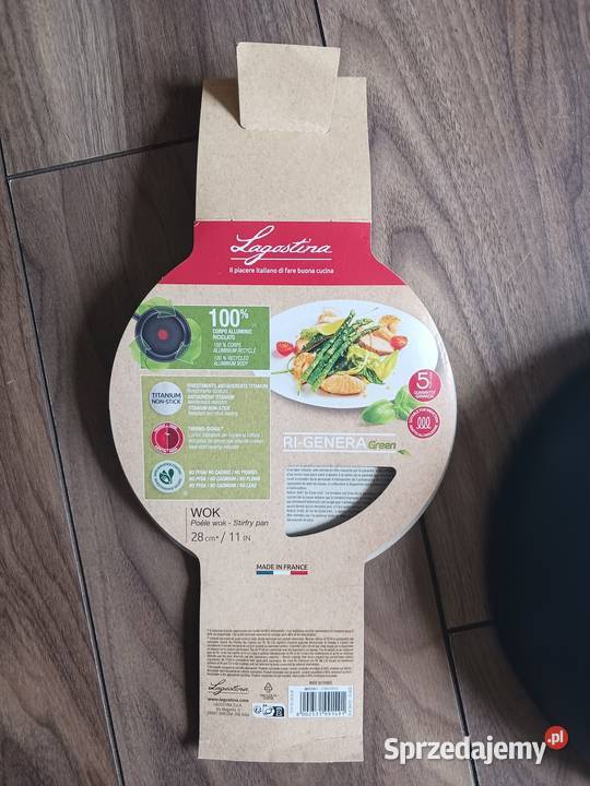 Patelnia wok 28 wysyłka Wiśniowa Góra sprzedam
